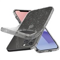 Spigen Liquid Crystal Glitter iPhone 12/12 Pro Cover - Gennemsigtig