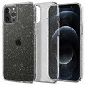 Spigen Liquid Crystal Glitter iPhone 12 Pro Max Cover - Gennemsigtig