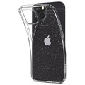 Spigen Liquid Crystal Glitter iPhone 13 TPU Cover - Gennemsigtig