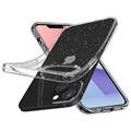 Spigen Liquid Crystal Glitter iPhone 13 TPU Cover - Gennemsigtig