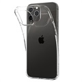 Spigen Liquid Crystal iPhone 12/12 Pro TPU Cover - Gennemsigtig