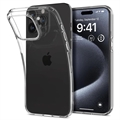 iPhone 15 Pro Max Spigen Liquid Crystal TPU Cover - Gennemsigtig