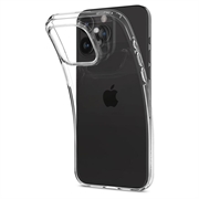 iPhone 15 Pro Max Spigen Liquid Crystal TPU Cover - Gennemsigtig