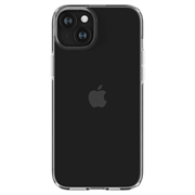iPhone 15 Plus Spigen Liquid Crystal TPU Cover - Gennemsigtig