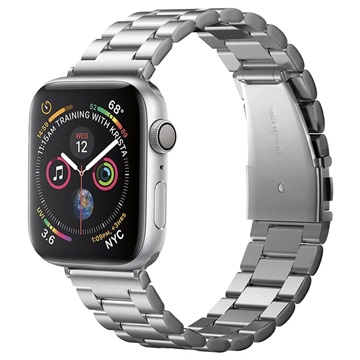 Spigen Modern Fit Apple Watch Ultra 2/Ultra/9/8/SE (2022)/7/SE/6/5/4/3/2/1 Rem - 49mm/45mm/44mm/42mm - Sølv
