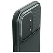 iPhone 15 Pro Max Spigen Optik Armor Mag Cover - Mørkegrøn