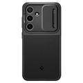 Samsung Galaxy S24 Spigen Optik Armor Cover - Sort