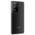 Spigen Optik.tR Samsung Galaxy S21 Ultra 5G Kamera Linse Panserglas - Sort