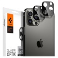 Spigen Optik.tR iPhone 12 Pro Kamera Linse Pansret glas - Sort