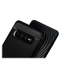Spigen Rugged Armor Samsung Galaxy S10 Cover - Sort