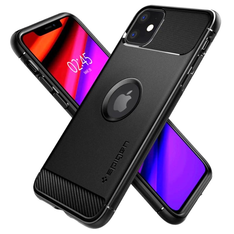 Spigen Rugged Armor iPhone 11 Cover Sort