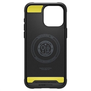 iPhone 15 Pro Max Spigen Rugged Armor Mag TPU Cover - Sort