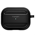 Spigen Rugged Armor AirPods Pro TPU Cover - Sort