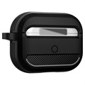 Spigen Rugged Armor AirPods Pro TPU Cover - Sort