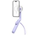 Spigen S571W Selfie Stick / Tripod - MagSafe Compatible - Lavender