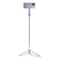 Spigen S571W Selfie Stick / Tripod - MagSafe Compatible - Lavender