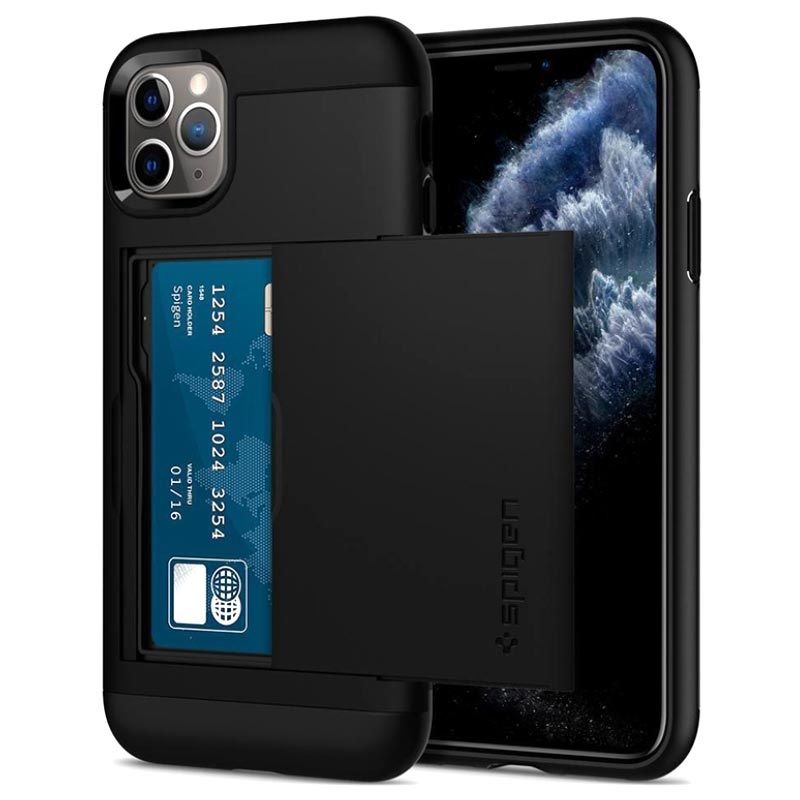 Spigen Slim Armor CS iPhone 11 Pro Max Cover Sort