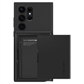 Spigen Slim Armor CS Samsung Galaxy S23 Ultra 5G Cover - Sort