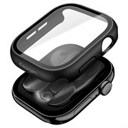 Apple Watch 10/11 Spigen Thin Fit 360-etui med skærmbeskytter - 46mm - sort