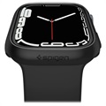 Spigen Thin Fit Apple Watch Series 9/8/7 Cover - 45mm - Sort