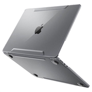 MacBook Air 13" 2026/2025/2024/2022 Spigen Thin Fit-etui - Krystalklar