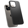 Spigen Thin Fit iPhone 14 Pro Hybrid Cover - Sort