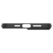 iPhone 15 Spigen Thin Fit Hybrid Cover - Sort