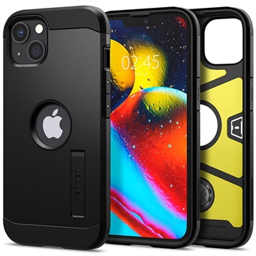 Spigen Tough Armor iPhone 13 Cover - Sort