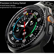 Samsung Galaxy Watch Ultra2 Spigen Tune Diver Bezel-etui - Sort