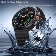 Samsung Galaxy Watch Ultra2 Spigen Tune Diver Bezel-etui - Sort