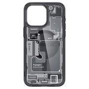 iPhone 15 Pro Spigen Ultra Hybrid Mag Cover - Sort / Zero One