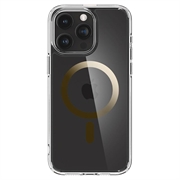 iPhone 15 Pro Max Spigen Ultra Hybrid Mag Cover - Guld / Klar