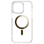 iPhone 15 Pro Max Spigen Ultra Hybrid Mag Cover - Guld / Klar