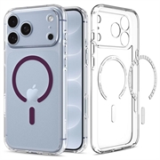 iPhone 17 Pro/18 Pro Spigen Ultra Hybrid MagSafe Cover - Bourgogne / Klar