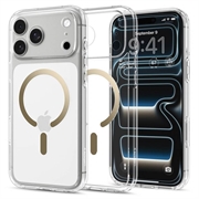 iPhone 17 Pro Max/18 Pro Max Spigen Ultra Hybrid MagSafe Cover - Guld / Gennemsigtig