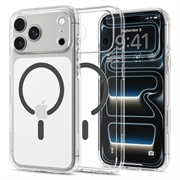 iPhone 17 Pro/18 Pro Spigen Ultra Hybrid MagSafe Cover - Grafit / Gennemsigtig