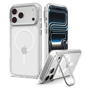 iPhone 17 Pro/18 Pro Spigen Ultra Hybrid Optik S MagSafe Cover - sølv / gennemsigtig
