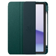 iPad Air 11 2024/2025/iPad Air 2020/2022 Spigen Urban Fit Smart Folio Cover - Mørkegrøn
