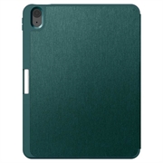 iPad Air 11 2024/2025/iPad Air 2020/2022 Spigen Urban Fit Smart Folio Cover - Mørkegrøn