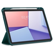 iPad Air 11 2024/2025/iPad Air 2020/2022 Spigen Urban Fit Smart Folio Cover - Mørkegrøn
