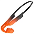 Sports Bluetooth 5.0 Air Conduction Hovedtelefoner K9 - Orange / Sort