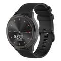 Sportsrem i silikone til Garmin Vivomove 3S/Vivoactive 4S/Active S - Sort