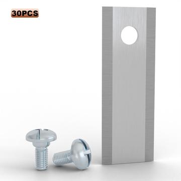 Knive i rustfrit stål til Stiga A- og G-serie robotplæneklippere - 30 stk.