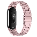 Xiaomi Smart Band 8 Rustfrit Stål Rem - Pink