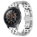 Samsung Galaxy Watch Rustfrit Stål Spænderem - 42mm - Sølv