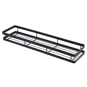 Væghængt Opbevaringskurv i Rustfrit Stål - 50 cm - sort