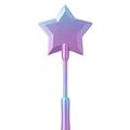 Star-kreditkortlæser / holder til kontaktløse kort - lyseblå / lilla