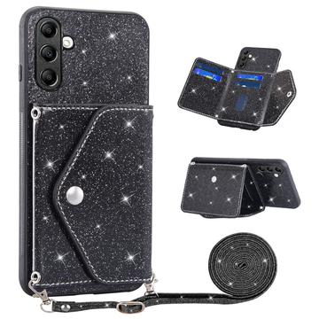 Samsung Galaxy S25 FE Stardust Cover med Kortholder - Sort