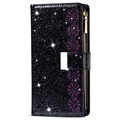 Starlight Series Samsung Galaxy S22 Ultra 5G Pung Taske - Sort