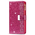 Starlight Series Samsung Galaxy S22 Ultra 5G Pung Taske - Hot Pink